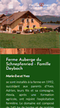 Mobile Screenshot of ferme-auberge-deybach.fr